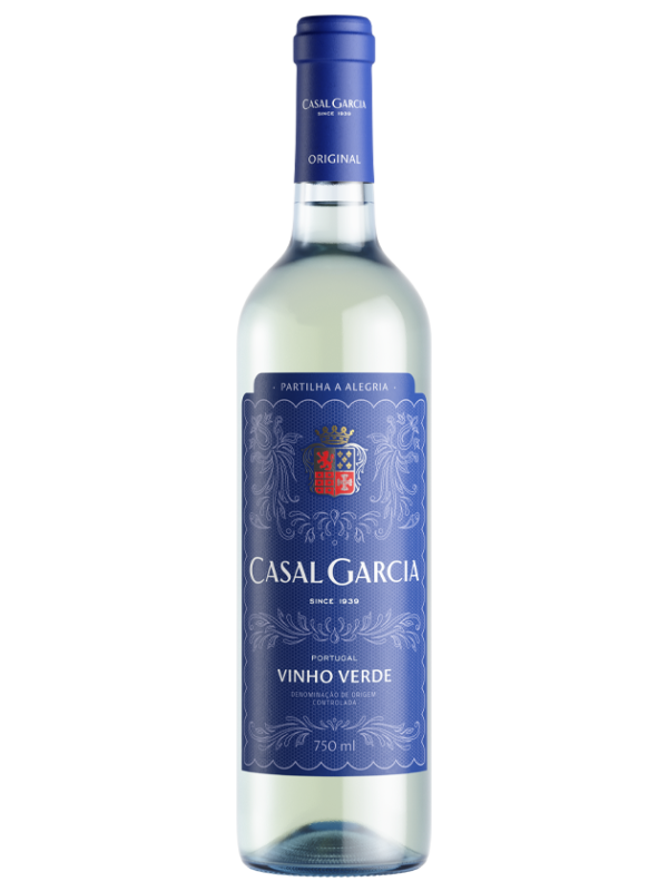 Botella vino casal garcia blanco