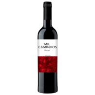 Botella vino mil caminhos tinto