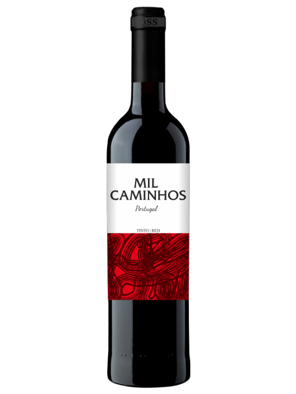 Botella vino mil caminhos tinto
