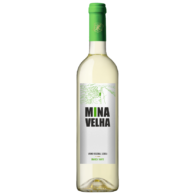 Botella vino Mina Velha blanco