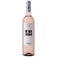Botella vino Mina Velha rosado