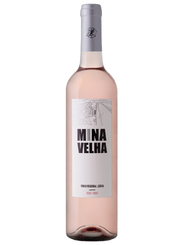 Botella vino Mina Velha rosado