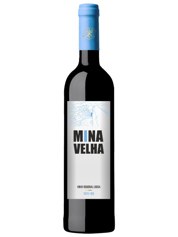 Botella vino Mina Velha tinto
