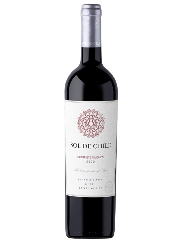 Botella vino Sol de chile cabernet sauvignon