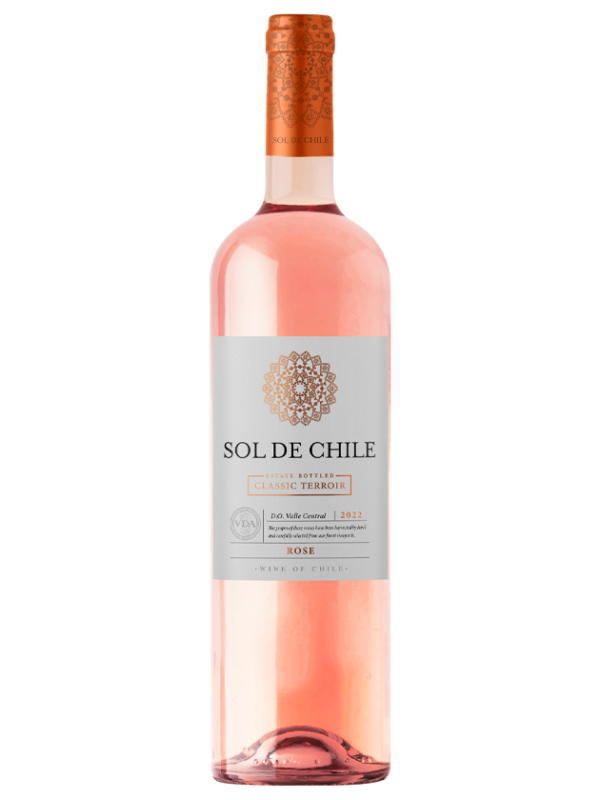 Botella Vino Sol de Chile Rose